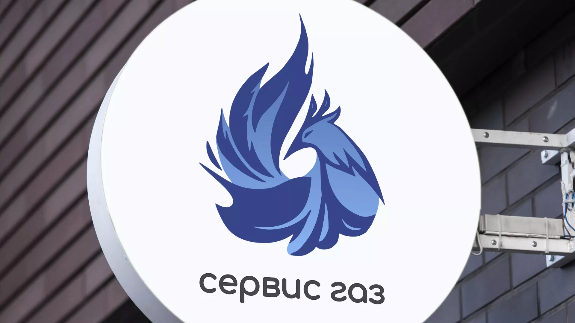 Создание логотипа «Сервис газ» в Электростали