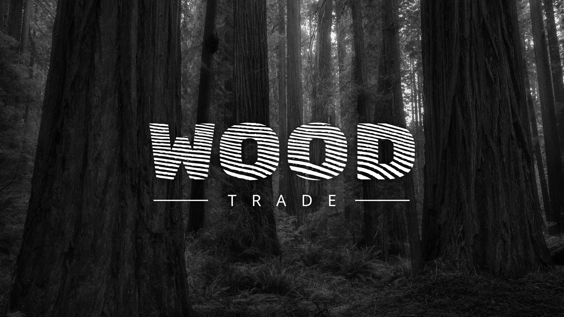 Разработка логотипа для компании «Wood Trade» в Электростали