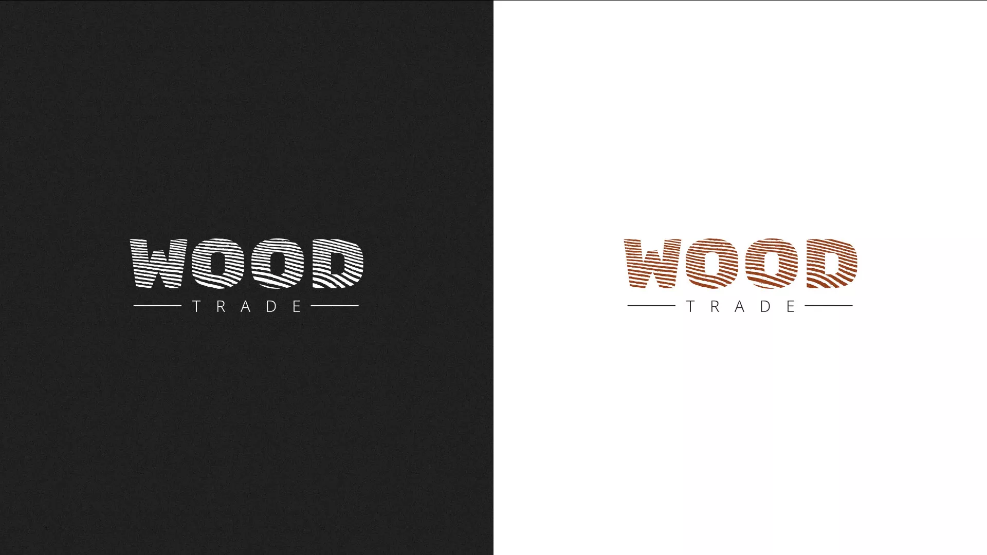 Разработка логотипа для компании «Wood Trade» в Электростали