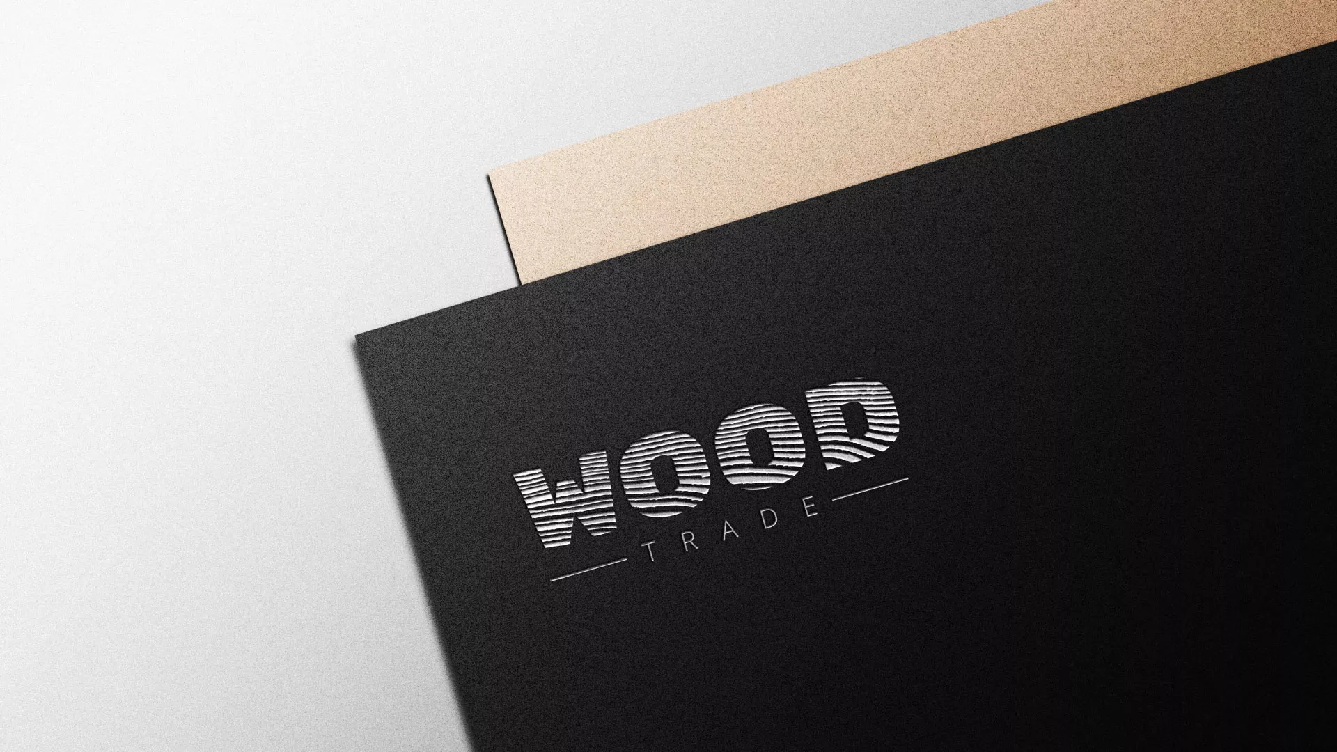 Разработка логотипа для компании «Wood Trade» в Электростали