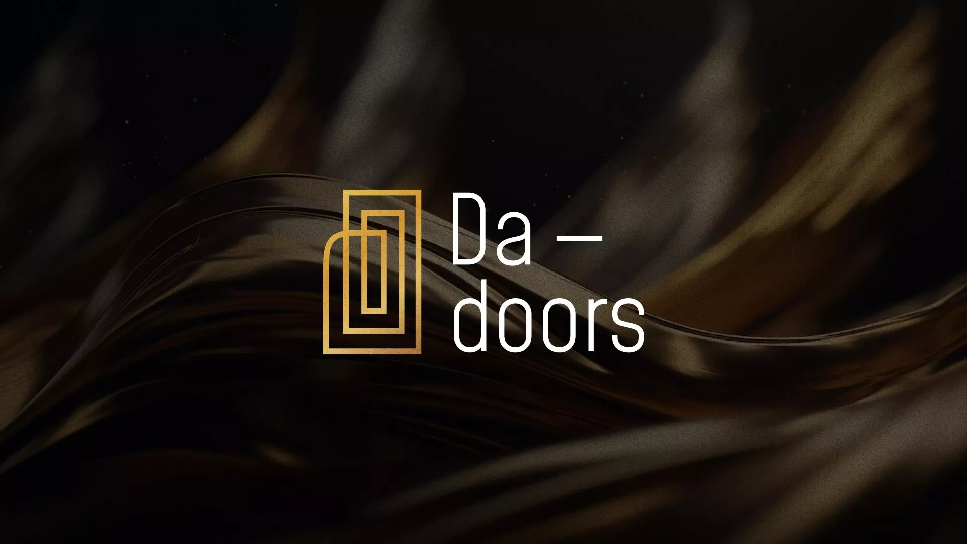Разработка логотипа для компании «DA-DOORS» в Электростали